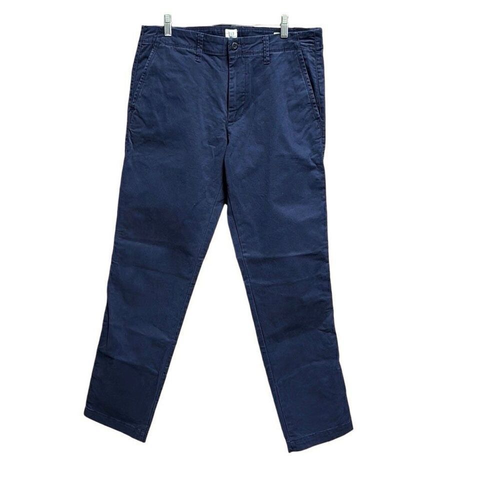 Gap Men’s Navy Straight Chino Pant Size 32x34
